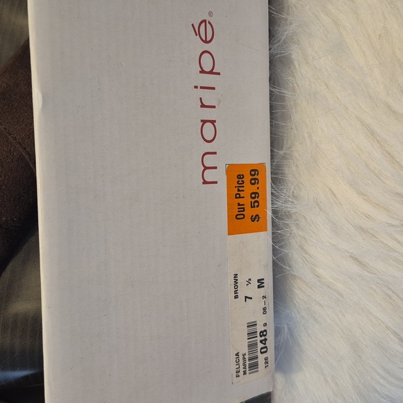 Brown Wedge Boots - Picture 4 of 8